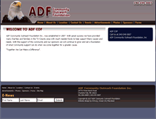 Tablet Screenshot of adfcofinc.com